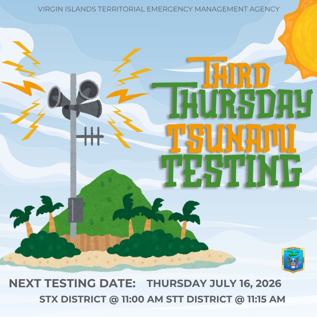Third Thursday Tsunami Siren Test
