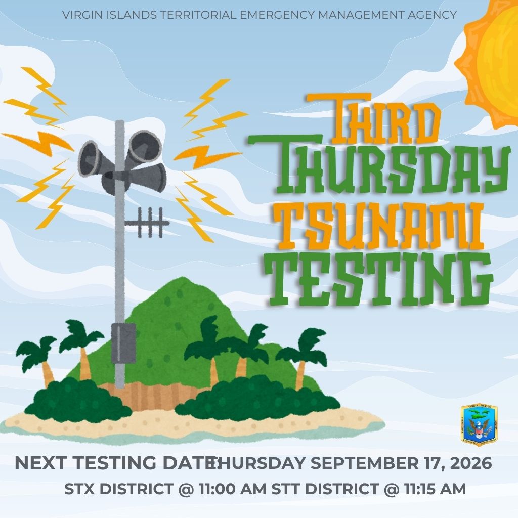 Third Thursday Tsunami Siren Test